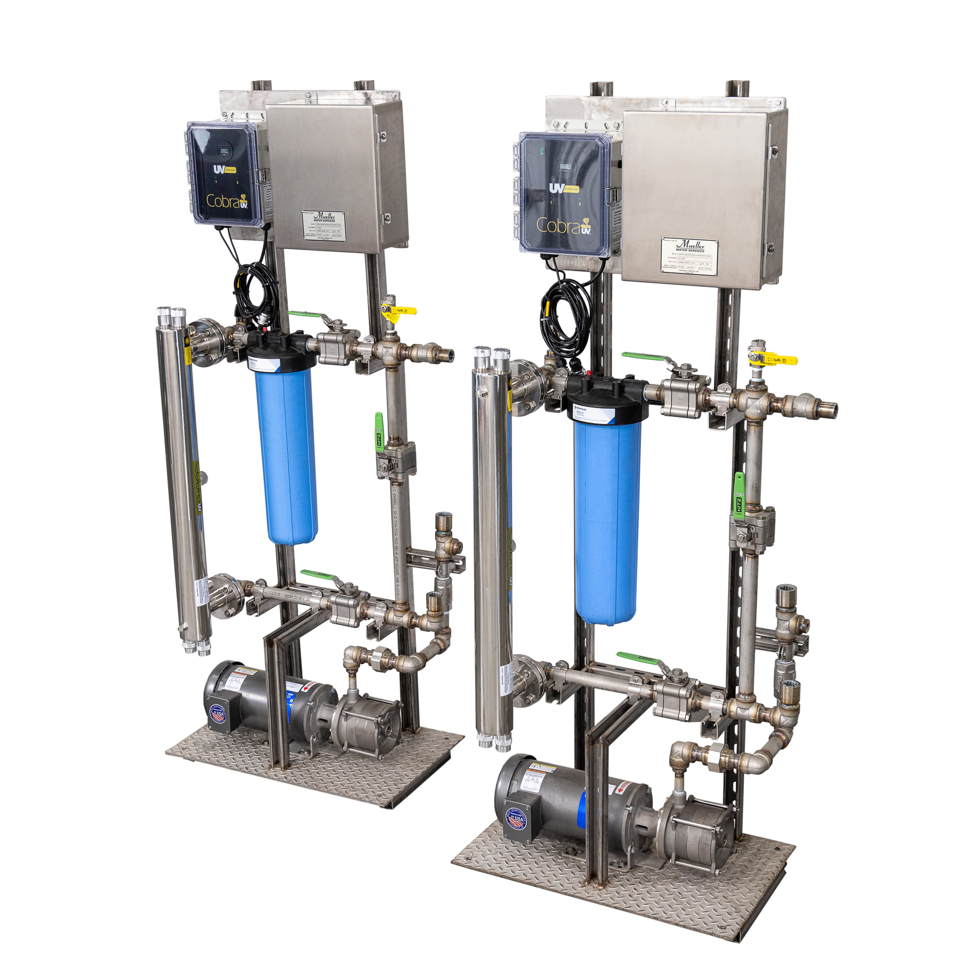 High purity water system design and installation