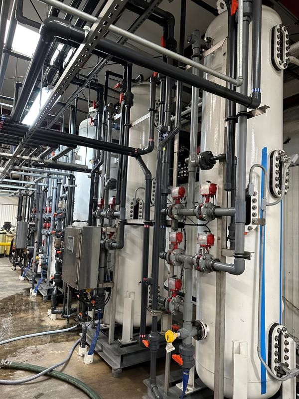 Mueller Water Demineralization System