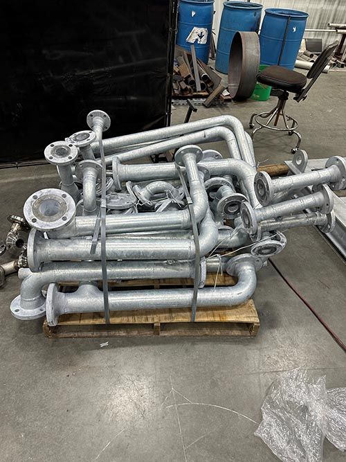 Process piping fabrication