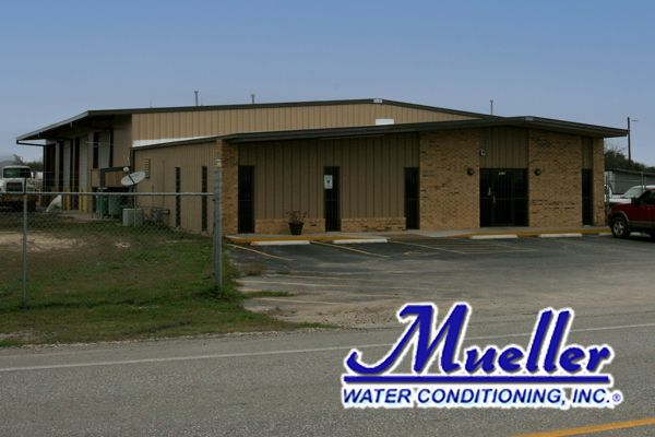 Mueller Water Conditioning team and fabrication facility