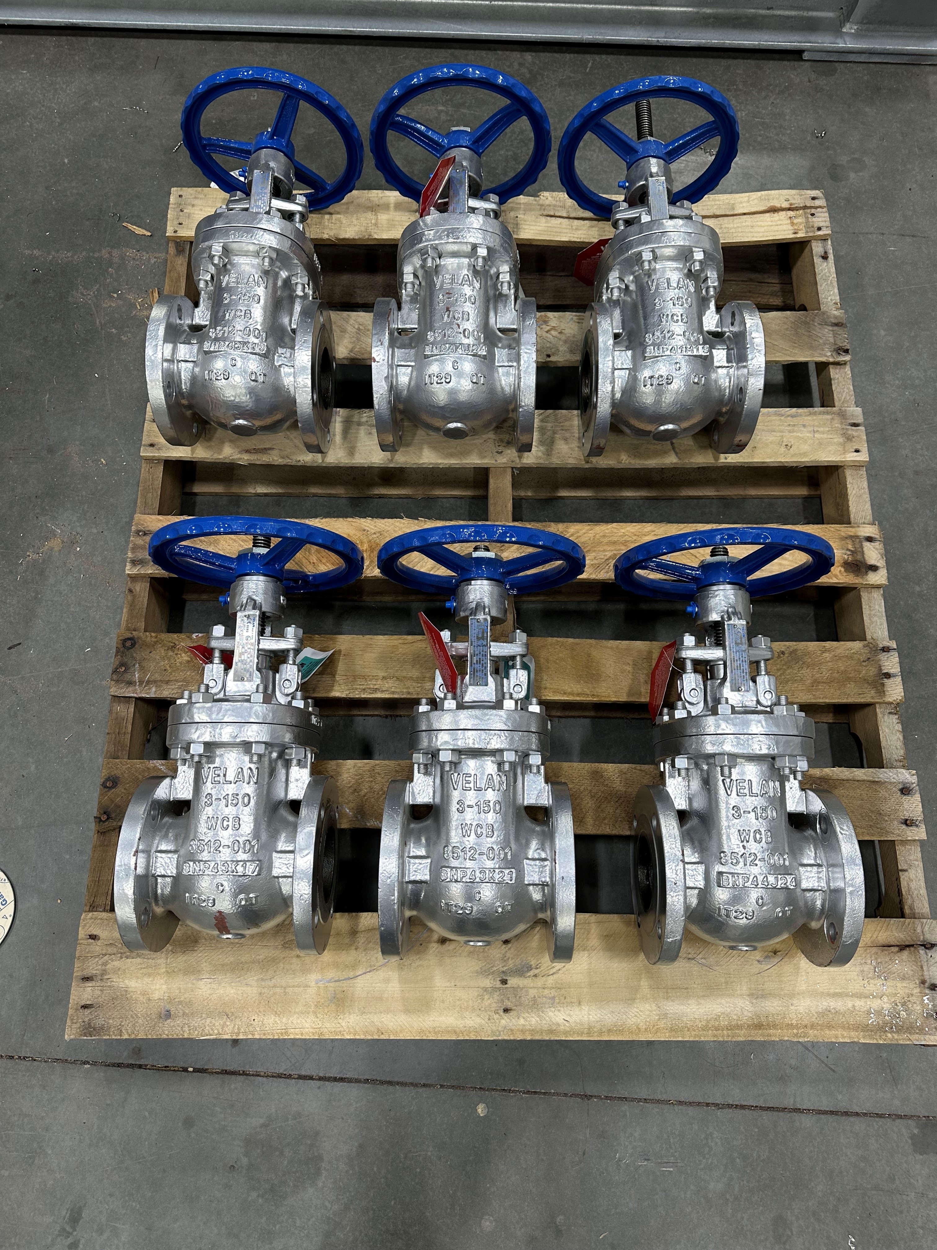Valves and actuation components