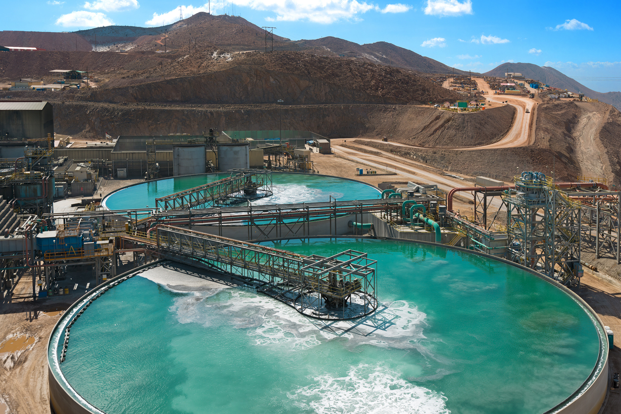 Mining water treatment systems