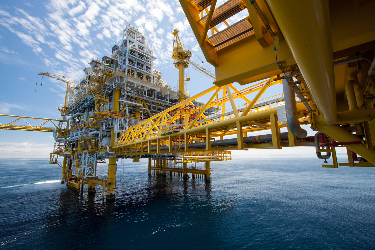Offshore oil and gas water treatment