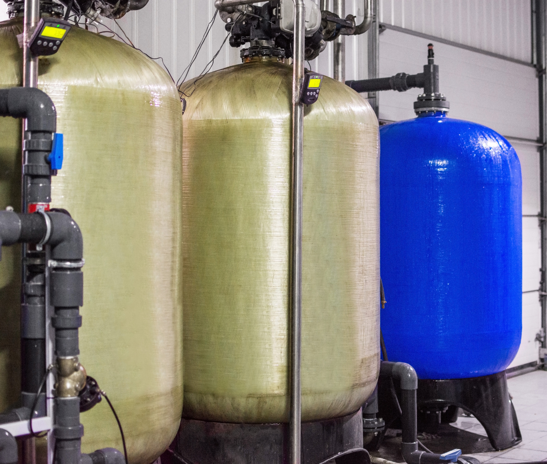 Comparison of water softener and nanofiltration treatment systems