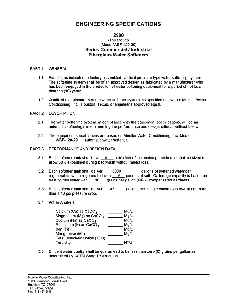 Preview of WS ENG SPEC WSF-120-29